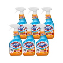 유한락스 주방청소용, 500ml, 6개