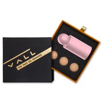 얼굴기름 제거 모공케어 피부관리 얼굴마사지 마스크화장 필수품 기름종이 대신 VALL, 핑크/스피어(본품+리필3개)
