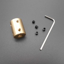 MDPS커플링 유연한 플렉시블 커플링 1개 X 길이 22MM 직경 16MM 황동 샤프트 모터 리지드 커플 링 5MM 6.35, 03 5MM-8MM