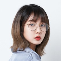 더브릴레 남자 여자 공용 다각형 동글이 안경테