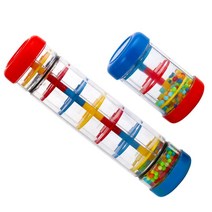 빗소리 구슬 레인스틱 악기 (중) 유아완구 학습 악기놀이 교육완구 유치원, 중