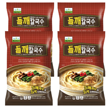 칠갑농산 들깨칼국수 387g x4개, 4개