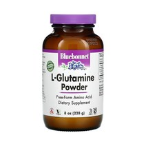 Bluebonnet L-글루타민 파우더, 228g, 1개