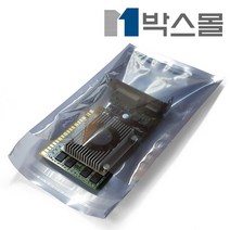 박스몰 정전기방지봉투 제전비닐 접착/비접착/지퍼, 1개, PET 지퍼(581) 11x14 / 100장