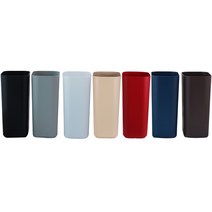 20리터 슬림 오픈휴지통 종량제 쓰레기통 분리수거, 블랙