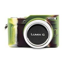일본직발송 2. KINOKOO PANASONIC 파나소닉 미러리스 일안 카메라 루믹스 LUMIX GF10 케이스 실리콘 케이, One Size, MC