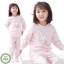 토토와모모kids 유아 여아 주니어 실내복 아동 어린이 면 내의 P러블리가든(편면)