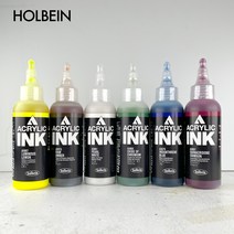 홀베인 아크릴 잉크 액상 아크릴물감 100ml, AI865옥사이드오브크로뮴