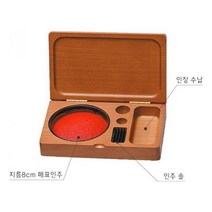 소매 고급 원목인주함 인주함 오래쓰는 매표인주사용 0.8552ea, 본상품선택