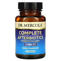 Dr Mercola Complete Afterbiotics 닥터 머콜라 컴플리트 에프터바이오틱스 프로바오틱스 180억 30 캡슐, 1개, 기본