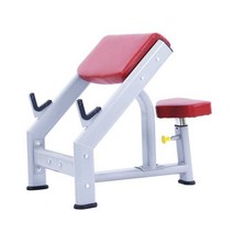 암컬머신 이두근 헬스장 체육관 암컬랙 이두컬 기구, 레드 암컬머신