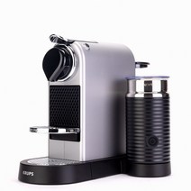 크룹스 네스프레소 뉴 시티즈&밀크 실버, XN760B