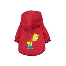 디자이너 만화 곰 애완 동물 강아지 옷 따뜻한 면 개 후드 스웨터 치와와 테디 작은 중형 소녀 의상, [05] XXL, [09] 9