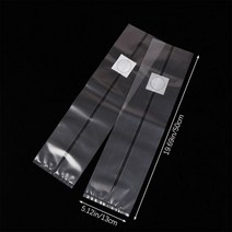 10 개/대 버섯 성장 가방 산란 성장 가방 기판 고온 사전 밀봉 가능한 정원 용품 심기 PVC 가방 도구, B 10pcs