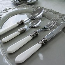 꼬떼따블 바로크 화이트 커트러리, 상세설명 참조, 화이트 디너포크
