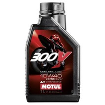 모튤 300V 4T 로드 레이싱 10W-40 100% 합성유 바이크 엔진오일, 1개, 7100