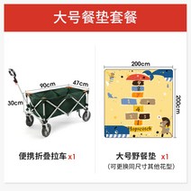 해외 캠핑웨건 캠핑카트 다용도카트 캠핑카 캠핑카 야외 반려동물 접이식 트레일러 캠핑장 나 폭주족 쇼핑카트 구입-13219, 단일옵션, 옵션02
