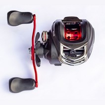 지존낚시 14볼 쌍팁 베이트릴 민물 바다 루어낚시 블루 레드 좌우핸들 가능, 우핸들