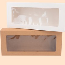 투명 쇼핑백 생일 기념일 선물 포장 비누 쿠키 넥타이 스카프 양말 상자, 색상, 화이트
