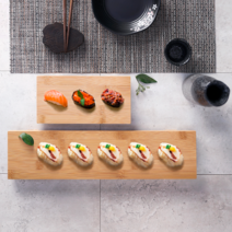 대나무 스시도마 플레팅 접시 4size, 대나무 스시도마 3호(48X12cm)