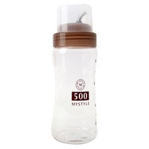 원터치 캠핑 가루 조미료통 기름 소스 소스통 오일병 간장 용기 500ml 간장통 양념병 2호, 단품, 단품