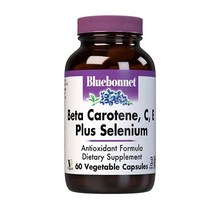 BlueBonnet 블루보넷 Beta Carotene C E 플러스 셀레늄 캡슐 60개