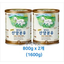 일동후디스 프리미엄 산양 분유 3단계, 1600g, 5개