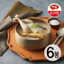 하림 삼계탕 6봉 세트, 단품