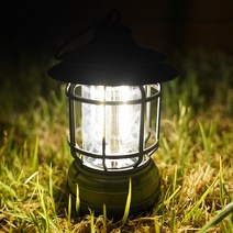 티렉스 캠핑 랜턴 LED 감성 조명 캠핑용품, 캠핑랜턴_블랙