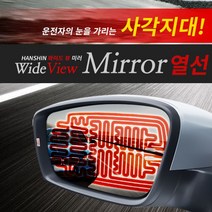 와이케이상사협력업체 코팅필름 눈부심방지 팰리세이드사이드스탭 멀티도어스탭 보조미러 친수필름, qwe 와이드 뷰 미러 열선 사이드미러 자동차용품 생활, qwe A Type