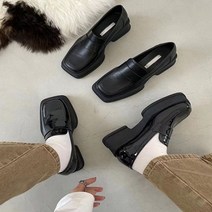 어썸클로젯 코즈 심플무드 2VER 데일리 미들굽 페니로퍼