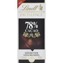 독일직구 Lindt & Jumpli Excellence 78% 카카오 에델비터 풀입 4팩 (4 x 100g), 상세참조, 수량