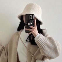 패스트라인 뽀글이 벙거지 모자 겨울 버킷햇