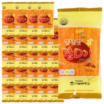 아리랑후드 꿀밤맛쫀디기, 110g, 25개