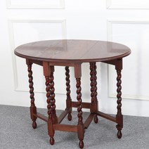 막시무스w 게이트랙/접이식 원형 2인 티 테이블 원목 탁자 영국엔틱가구 앤틱 게이트렉, 막시무스w 게이트렉