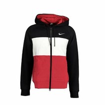 나이키 [NIKE] 에어 남성 기모 후드집업 DB5064-010 블랙/화이트/레드