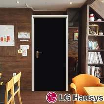 LG하우시스 현관문시트지 BLACK BDES22 헤라증정-72394EA, 본상품선택