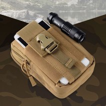 A.real 밀리터리파우치 허리가방 힙색 힙쌕