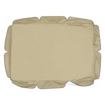 멀티 컬러 야외 스윙 의자 천막 정원 방수 캐노피 지붕 커버 의자 해먹 375ea13, 249x185x18cm, 01 Light Yellow