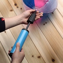 휴대용 튜브 장난감 공기 주입기 축구공 바람 손 에어 펌프 소