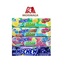 모리나가 하이츄57g (자몽맛3개+파인애플맛3개+포도맛3개+딸기맛3개) 1box(12개)