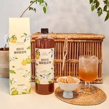 밤바치 돌배 발효액 1L 돌배효소 액기스 돌배청 돌배즙, 무라벨 (용기에 라벨지 미부착)