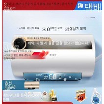 전기온수기 50L 급속 대용량 보일러 난방 가족 목욕 욕실 카페, 시에후 실버