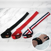 발레오 헬스 스트랩 손목 그립 보호대 3컬러 택1, 블랙