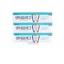 부광 안티프라그 치약 3P 치아 미백 치석 임냄새 백태 구취 제거 불소 잇몸 시린이 구강 청결제 치과 치약 집들이 선물, 1, 본상품선택