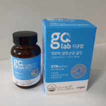 지큐랩 100억 생유산균 골드, 60정, 15개
