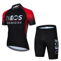 스페셜라이즈드 전기자전거 2023 INEOS 사이클링 빕 숏 남성용 산악 자전거 저지 의류 여름 컴플리트 레이싱 퀵 드라이 스포츠 세트 145424, Asian size - S, INEOS 9