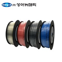 상아뉴매틱 폴리우레탄튜브 U-06040 6x4 100M 에어호스 우레탄호스 투명 검정 파랑 빨강 주황 노랑 녹색 흰색