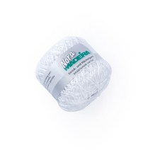 (NEW) 독일 명품 MADEIRA 노라 비스코스 레이온 혼합 여름 뜨개실, 300.화이트