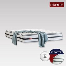 [레스토닉] 유로탑N-HS 독립스프링 매트리스K, 없음